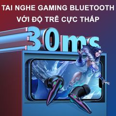 Tai Nghe Bluetooth Gaming J90 TWS V5.3 Chống Ồn, Âm Thanh HiFi Sống Động, Độ Trễ Thấp, Tặng Găng Tay Chơi Game - Phong Cách PUBG