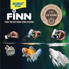 Cám Dinh Dưỡng Viên KOIKA FINN Cho Cá Vàng - 43% Protein, Probiotics Tăng Cường Sức Khỏe & Màu Sắc Rực Rỡ