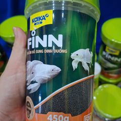 Cám Viên Dinh Dưỡng KOIKA FINN - Thức Ăn Bổ Sung Cho Cá Chép, Giàu Protein và Probiotics, Cải Thiện Sức Khỏe và Màu Sắc Cá