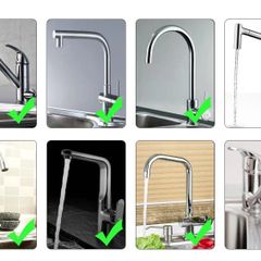 Đầu Vòi Nước Xoay 360 Độ - Dây Inox 2 Chế Độ Tiết Kiệm Nước, Thiết Bị Bếp Đa Năng Tiện Lợi, Lắp Đặt Dễ Dàng