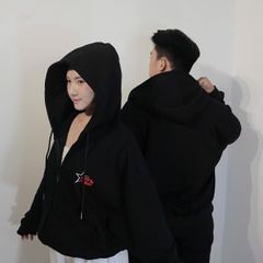 Áo Khoác Hoodie Zip Unisex Boxy Nỉ Cotton 2 Da STAR - Chống Nắng, Form Rộng, Túi Nón, Dành Cho Nam Nữ Thời Trang 2023