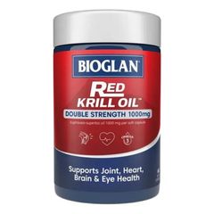 Dầu Nhuyễn thể Omega 3 Bioglan Red Krill Oil 60 viên - Hỗ trợ sức khỏe tim mạch và tăng cường sức đề kháng tự nhiên
