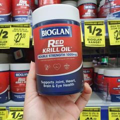 Dầu Nhuyễn thể Omega 3 Bioglan Red Krill Oil 60 viên - Hỗ trợ sức khỏe tim mạch và tăng cường sức đề kháng tự nhiên