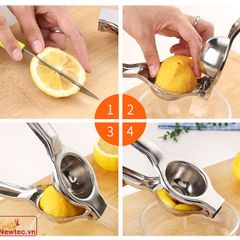 Dụng Cụ Vắt Chanh Nuoming CK3170 - Tiện Lợi, Không Rơi Hạt, Chất Liệu Bền Bỉ, Phù Hợp Vắt Cam và Nhiều Loại Trái Cây Khác