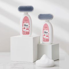 Chai Giặt Khô Sofa 300ml Kèm Bàn Chải - Dụng Cụ Vệ Sinh Ghế Da, Ghế Nỉ, Nội Thất Ô Tô Hiệu Quả, Dễ Sử Dụng