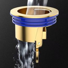 Nắp Đậy Cống Thoát Nước Đồng Chống Mùi Hôi & Côn Trùng - Bảo Vệ Sàn Nhà Bếp, Nhà Tắm, Nhà Vệ Sinh 100% Chất Liệu Đồng Không Gỉ