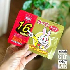 10 Miếng dán giữ nhiệt Kairo Nhật Bản