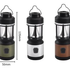 Đèn LED Treo Mini Dã Ngoại 4 Chế Độ - Pin Sạc 1200mAh, Tiết Kiệm Năng Lượng, Thiết Kế Gọn Nhẹ, Lý Tưởng Cho Cắm Trại và Hoạt Động Ngoài Trời