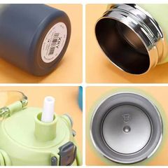 Bình Giữ Nhiệt Inox 1000ml CK117650 - Tiện Lợi Cho Đi Du Lịch, Tập Gym, Thể Thao - Chất Liệu Inox 316 Không Gỉ