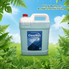 Nước Rửa Kính ClearWay GlassPro 10L - Chuyên Dụng, An Toàn, Không Độc Hại, Sáng Bóng Cho Kính Tòa Nhà, Cao Ốc, Showroom