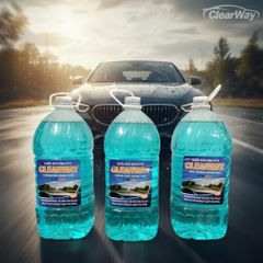 Nước rửa kính ô tô ClearWay by VKINNO 5L – An toàn không Methanol, thân thiện môi trường, hiệu quả cao, hương chanh sả tự nhiên
