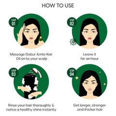 Dầu Ủ Tóc Dabur Amla Oil Ấn Độ - Dưỡng Tóc Khỏe, Mượt, Dày Tự Nhiên từ 14 Loại Thảo Mộc - Sản Phẩm Dành Cho Nam Nữ