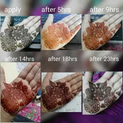 Mực Vẽ Henna Kaveri Ấn Độ Màu Nâu Tự Nhiên - Dành Cho Vẽ Xăm Mehendi An Toàn, 25g/tuýp