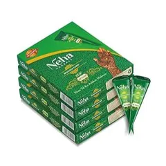 Mực Vẽ Henna Neha Mehandi Cone Ấn Độ - Mực Hennna Tự Nhiên Đậm Màu, Họa Tiết Đẹp Cho Nghệ Thuật Trang Điểm Da