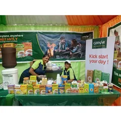Trà Sữa Ấn Độ Girnar Instant Masala Chai Gói 10 Bịch - Hỗn Hợp Nguyên Liệu Đường Stevia, Thưởng Thức Vị Truyền Thống Không Đường