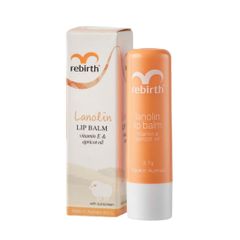 Son Dưỡng Môi Rebirth Úc - Dưỡng Ẩm, Trị Khô Nứt, Hương Vị Đào - Phù Hợp Với Trẻ Em và Phụ Nữ Mang Thai