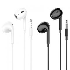 Tai Nghe Có Dây Hoco H17 - Tai Nghe Âm Thanh Vòm 6D Có Mic chất lượng cao, jack 3.5mm, trải nghiệm âm nhạc tuyệt vời