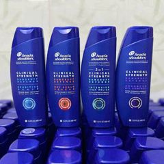Dầu Gội Head & Shoulders Clinical Strength 400ml - Kiểm Soát Dầu, Chống Gàu, Hàng Mỹ - Phù Hợp Tóc Dầu và Da Đầu Nhờn