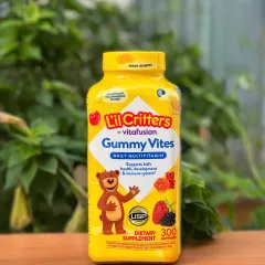 Kẹo Gấu Bổ Sung Vitamin L'il Critters Gummy Vites 300 Viên - Vitamin Tổng Hợp Cho Trẻ Từ 2 Tuổi, Tăng Cường Sức Khỏe và Phát Triển
