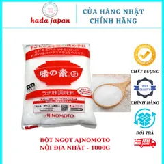 Bột Ngọt Ajinomoto 1Kg - Gia Vị Nêm Nếm Tăng Hương Vị Món Ăn An Toàn Nhập Khẩu Nội Địa Nhật Bản