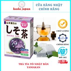 Trà Tía Tô Nhật Bản Yamakan Shiso - Trà Thảo Mộc Thanh Lọc, Đẹp Da, Tăng Cường Sức Khỏe, Hỗ Trợ Tiêu Hóa, 100% Tự Nhiên