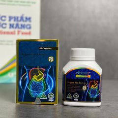 Viên Uống Hỗ Trợ Thải Mỡ Nội Tạng Vitatree Organ Fat Detox 60 Viên - Sản Phẩm Nhập Khẩu Chính Ngạch Từ Úc, Hỗ Trợ Giảm Mỡ Máu