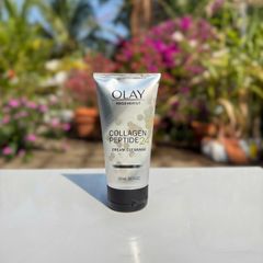 Sữa rửa mặt Olay Regenerist Collagen Peptide cream cleaser 150ml hàng Úc 303814