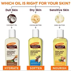 DẦU DƯỠNG THỂ BODY - Dầu dừa dưỡng ẩm cơ thể Palmer's Coconut Oil Formula Body Oil 150ml