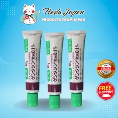 Kem mờ Sẹo Gentacin 10g - Gel Chăm Sóc Da Mụn Nhật Bản, Dưỡng Da Mịn Màng, Thẩm Thấu Nhanh, Không Gây Nhờn Rít
