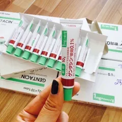 Kem mờ Sẹo Gentacin 10g - Gel Chăm Sóc Da Mụn Nhật Bản, Dưỡng Da Mịn Màng, Thẩm Thấu Nhanh, Không Gây Nhờn Rít