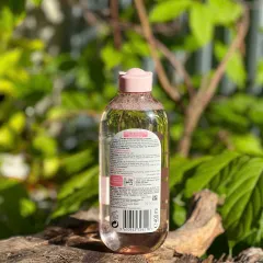 Nước Tẩy Trang Garnier Micellar Rose Water Cleaner & Glow 400ml - Tẩy Trang & Dưỡng Ẩm Cho Da Nhạy Cảm, Phù Hợp Với Mọi Loại Da