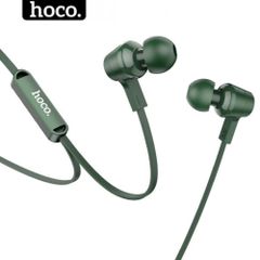 Tai Nghe Dẹt HOCO Có Mic 3.5mm - Tai Nghe Giảm Tiếng Ồn Dùng Cho Samsung Xiaomi, Thiết Kế Nhỏ Gọn, Tiện Lợi