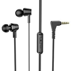 Tai Nghe Dẹt HOCO Có Mic 3.5mm - Tai Nghe Giảm Tiếng Ồn Dùng Cho Samsung Xiaomi, Thiết Kế Nhỏ Gọn, Tiện Lợi
