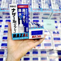 Xịt Mũi Cải Thiện Xoang Nazal Nhật Bản 30ml - Thông Mũi, Giảm Nghẹt, Hỗ Trợ Viêm Xoang, Dị Ứng, Cảm Lạnh