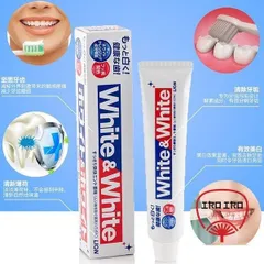 Kem Đánh Răng White And White Lion Nhật Bản - Làm Trắng Răng, Ngăn Ngừa Sâu Răng, Hơi Thở Thơm Mát, Cho Nướu Nhạy Cảm