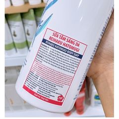 Sữa Tắm Dưỡng Ẩm Trắng Da Hatomugi Reihaku (800ml) - Mỹ Phẩm Nhật Bản Chăm Sóc Da Mềm Mại, Phục Hồi Da Cháy Nắng