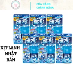 Xịt lạnh quần áo Ice Non Hakugen Hương Bạc Hà 95ML - Khử mùi, làm mát cơ thể tức thì cho mùa hè nóng bức