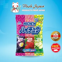 Kẹo mềm trái cây Morinaga Hi-Chew 94g - Kẹo dẻo Nhật Bản vị Nho, Dâu, Táo xanh thơm ngon, hấp dẫn cho bé yêu