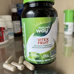 Viên uống Nature's Way Vitiex - Hỗ trợ cân bằng nội tiết tố nữ, điều hòa kinh nguyệt, tăng cường sức khỏe phụ nữ - 100 viên Vegan