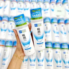 Nước Hoa Hồng Hada Labo Gokujyun Super Hyaluronic Lotion 170ml - Dưỡng ẩm, Chống lão hóa, Giảm thâm nám, Phù hợp mọi loại da
