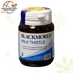 Viên uống bổ gan Blackmores Milk Thistle 42 viên - Hỗ trợ chức năng gan và bảo vệ gan khỏi độc tố tự nhiên