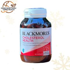 Viên Uống Giảm Hấp Thu Cholesterol Blackmores 60 Viên - Hỗ Trợ Tim Mạch và Sức Khỏe Toàn Diện