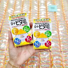 Nước Nhỏ Mắt Rohto Vita 40 12ml - Bổ Sung Vitamin và Dưỡng Ẩm Cho Đôi Mắt, Giảm Mỏi Mắt Hiệu Quả.