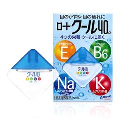 Nước Nhỏ Mắt Rohto Vita 40 12ml - Bổ Sung Vitamin và Dưỡng Ẩm Cho Đôi Mắt, Giảm Mỏi Mắt Hiệu Quả.
