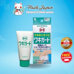 Gel khử mùi hôi nách Kobayashi Nhật Bản 50g - Ngăn tiết mồ hôi, hiệu quả lâu dài, mùi hương nhẹ, tự tin diện đồ khoét nách
