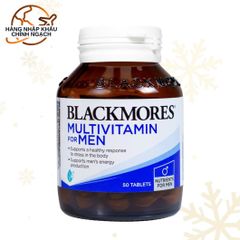 Vitamin Tổng Hợp Cho Nam Blackmores - Bổ Sung Năng Lượng & Hỗ Trợ Sức Khỏe Nam Giới - 50 Viên Nhập Khẩu Chính Ngạch