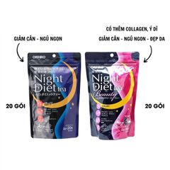 Trà Túi Lọc Orihiro Night Diet Tea Beauty - Trà Thảo Mộc Nhật Bản Hỗ Trợ Giảm Cân, Ngủ Ngon và Làm Đẹp Từ Bên Trong