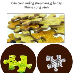 Tranh Ghép Mảnh Mosaic 1000 Mảnh Họa Tiết Nổi Tiếng Thế Giới - Đồ Chơi Giáo Dục Rèn Luyện Tư Duy và Tập Trung Cho Trẻ Em