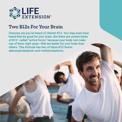 Viên Uống B12 Elite Life Extension Tăng Cường Hệ Tuần Hoàn Sức Khỏe Tổng Thể (Hộp 60 viên) - YoungFit