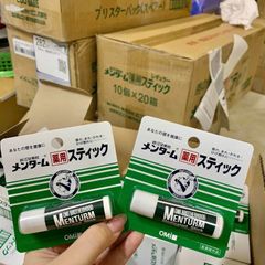Son Dưỡng Môi Menturm Omi Medicated Stick XD - Cung Cấp Độ Ẩm Tối Đa, Chống Oxy Hóa, Dễ Dàng Mang Theo - Sản Phẩm Nhật Bản Chính Hãng